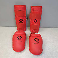 Спортивний захист для боксу та єдиноборств Б/У Budo-Nord захист гомілки та стопи WKF