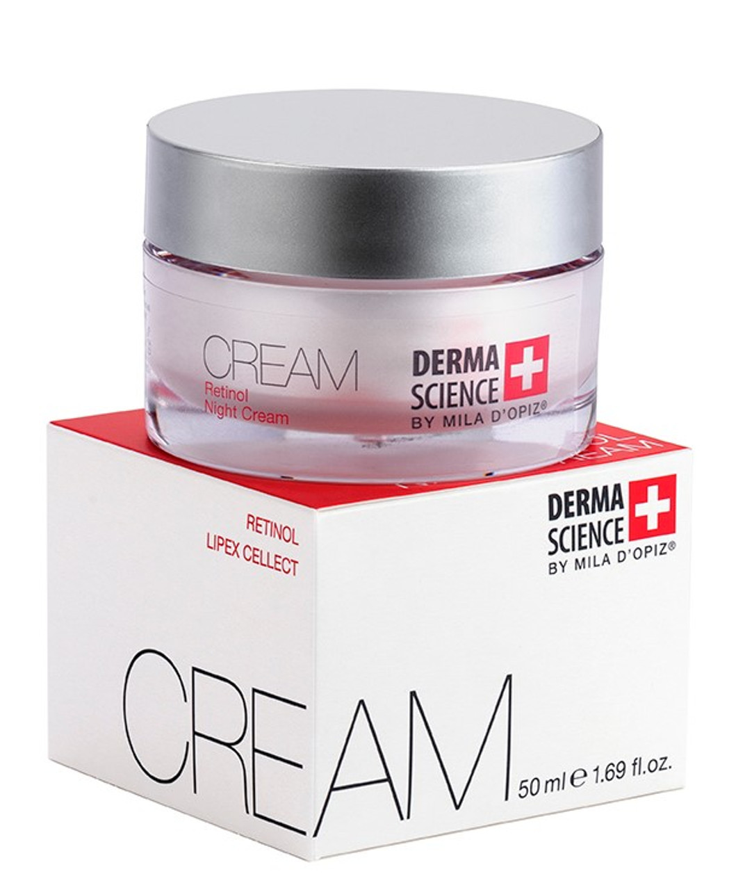 Нічний крем з ретинолом Міла Допіс Mila d'Opiz 50 мл, Retinol Lipex® Cellect Вівасан Швейцарія Vivasan
