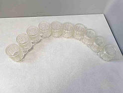 Келих склянка Б/К Набір Чашки скляні 150 мл. 10 шт.