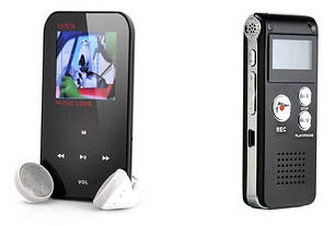Mp3-плеєри та диктофони