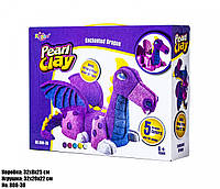 Детский набор для творчества (пластилин) Дракон Фиолетовый Art21594