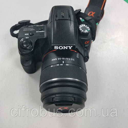 Купить Фотоаппарат Б/У Sony Alpha SLT-A37 Kit, цена 3864 ₴ — Prom.ua ...