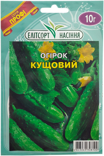 Насіння огірків Кустовий 10 г ранньостиглий, фото 1