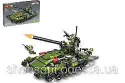 Конструктор Військова серія Танк 3в1: 645 деталей