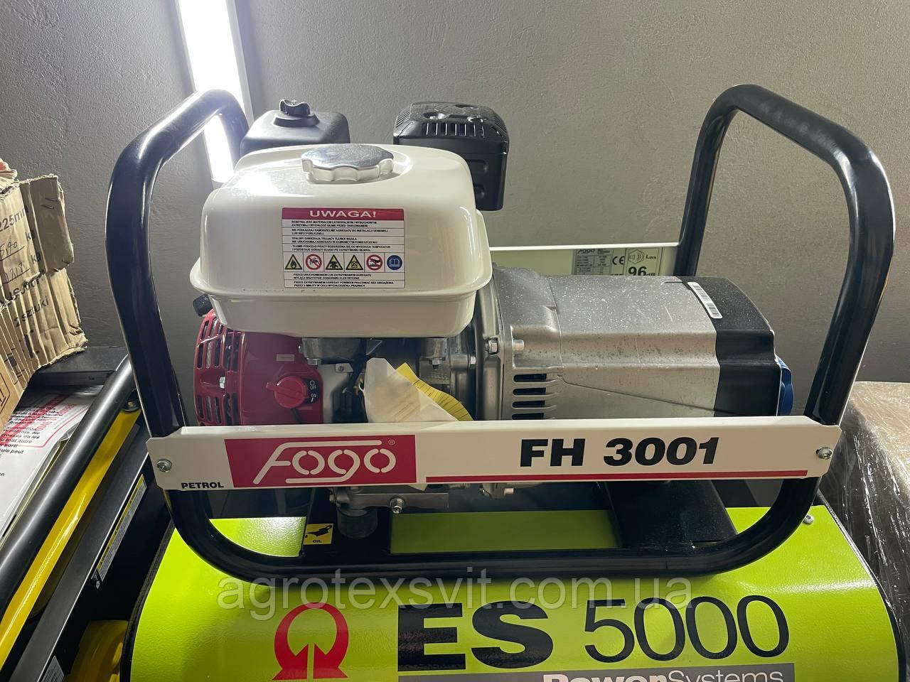 ГЕНЕРАТОР FOGO FH 3001 3,0 kW бензиновий двигун HONDA (Польща)