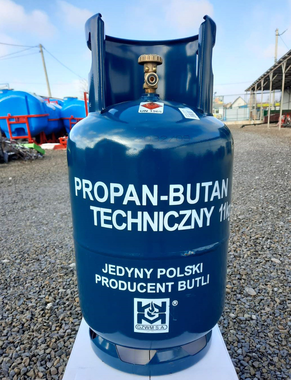 Газовий балон 27 л пропан-бутан (Польща)