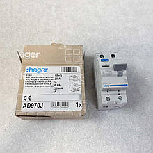 Автоматичний вимикач запобіжник Б/У Hager AD970J