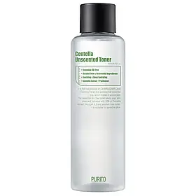 Заспокійливий тонер з екстрактом центелли азіатської PURITO Centella Unscented Toner 200 мл