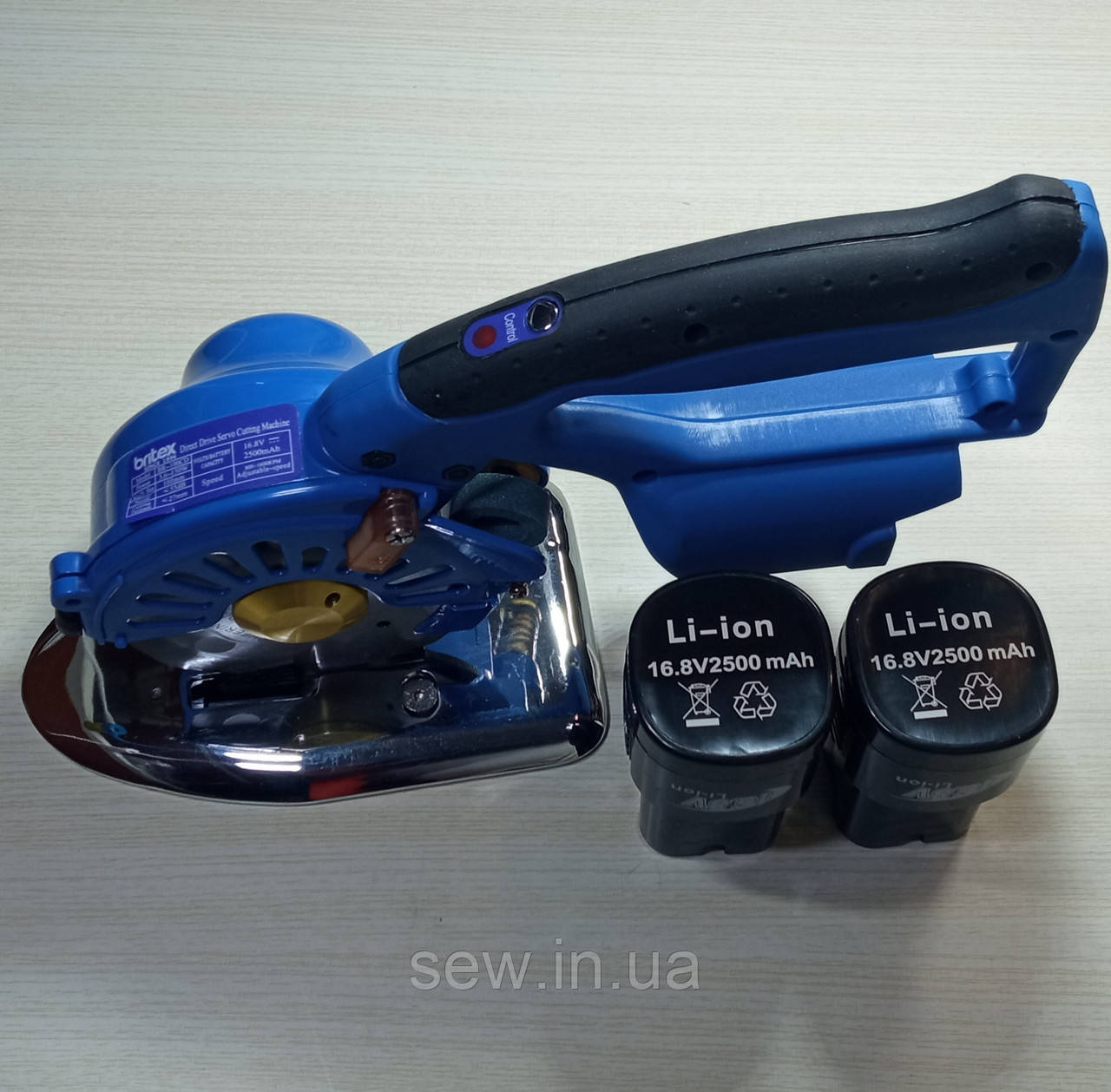 Дисковий розкрійний сервоніж RCS-100 CD на акумуляторі, фото 1