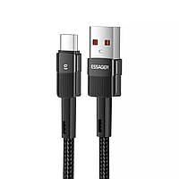 Кабель для быстрой зарядки Quick Charge 3A USB - Type-C 0.5 метра GJ33X. Шнур для зарядки телефона