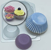 Пластикова форма Тарталетки ребристі