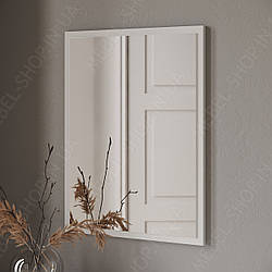 Дзеркало на стіну у ванну та передпокій 450 мм Настінні дзеркала з прямокутною рамою з Ламінованого ДСП