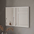 Дзеркало навісне у ванну з вологостійкого ДСП Домашнє дзеркало на стіну в рамі 450 мм шириною, фото 2