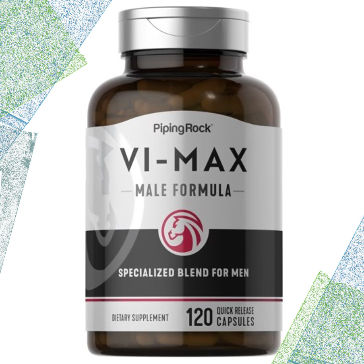 Бустер тестостерону Piping Rock Vi-Max "MEN ONLY" Male Formula 120 капсул, фото 1