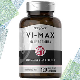 Бустер тестостерону Piping Rock Vi-Max "MEN ONLY" Male Formula 120 капсул