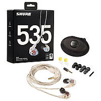 Звукоизолирующие наушники-вкладыши Shure SE535 прозрачные