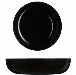 Блюдо кругле Luminarc Friends Time Black d25 см склокераміка (6375Р)