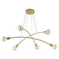 Люстра TK lighting 2728 Helix gold