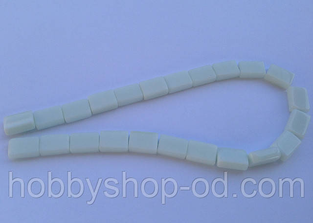 Ширина Прямокутна колір білий 10*15 мм, фото 1