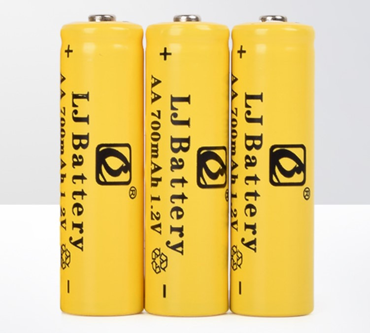 Акумулятор 14500 AA 1.2V 700 mAh Ni-Cd жовтий