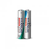 Батарейка лужна Titanium alkaline AAA, LR03 (Мізинчикові, упаковка 2 шт), фото 2