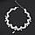 Мереживний чокер на шию "Моніка" білий No19 Aushal Jewellery, фото 3