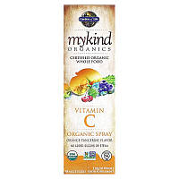 Garden of Life, MyKind Organics, спрей с органическим витамином C, вкус апельсина и мандарина, 58 мл