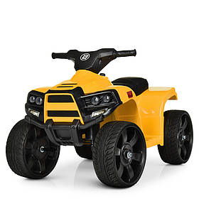 Дитячий квадроцикл (1 мотор 20W, 1 аккум 6V4) Bambi M 3893EL-6 Жовтий