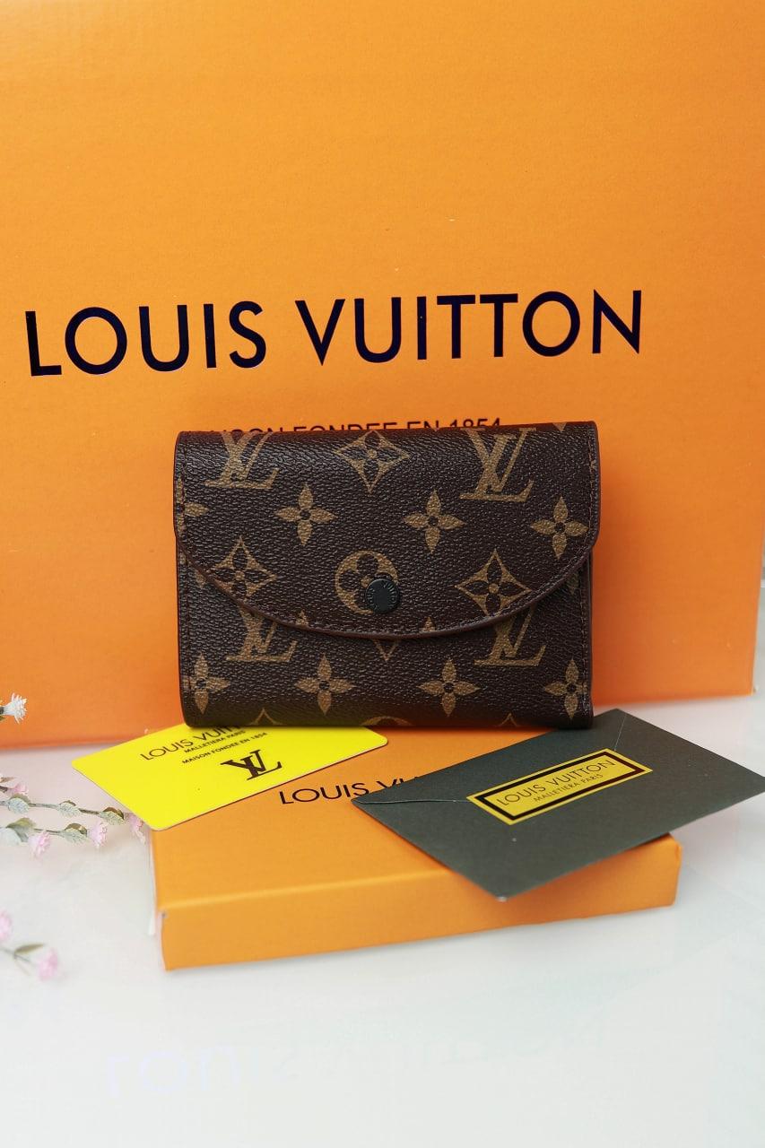 Жіночий гаманець маленький книжка чорний Louis Vuitton Луї Віттон
