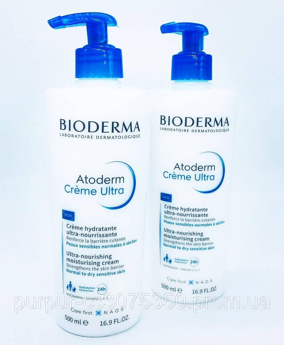 Биодерма Атодерм крем 500 мл Bioderma Atoderm Creme - фото 1 - id-p1691010096