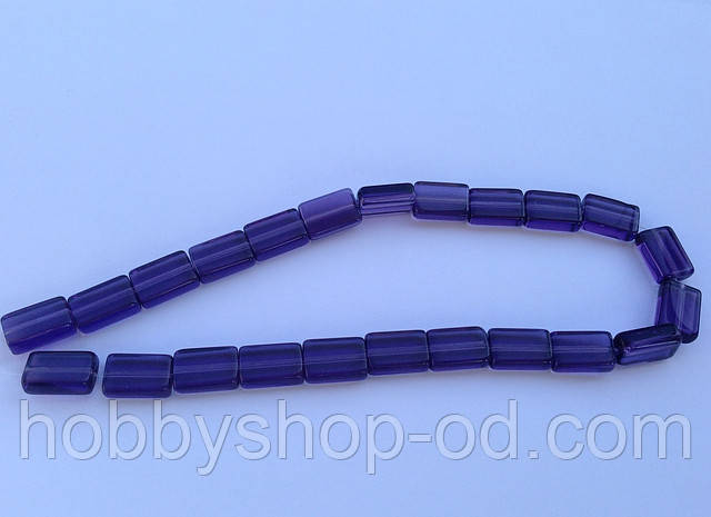 Ширина Прямокутна колір фіолетовий 10*15 мм, фото 1