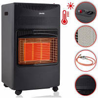 Газовый обогреватель каталитический инфракрасный DMS 4200W Black (KGH-08)