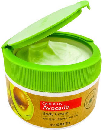 Крем для тіла з екстрактом авокадо THE SAEM Natural daily Avocado Body Cream, 300 мл, фото 2