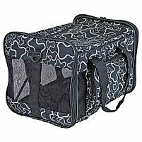Сумка-перенесення для собак і котів вагою до 7 кг Trixie «Adrina» 26 x 27 x 42 см Чорна, фото 2