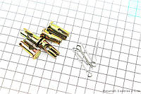 Шплинт + стопор D-10mm, L-22mm к-кт 5шт, фиксатор троса на рычаге сцепления и реверса (602701)