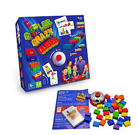 Розвиваюча настільна гра Color Crazy Cubes