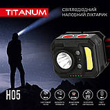 Налобний світлодіодний ліхтарик TLF-H05 TITANUM 250Lm 6500K, фото 7