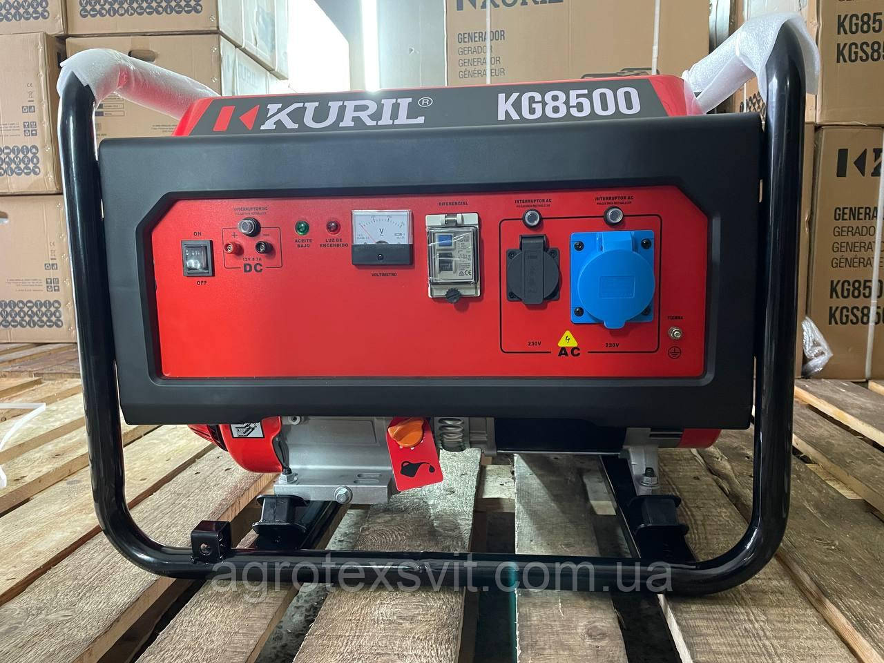 Генератор KURIL KG8500 8.5 КВт Бензин Іспанія