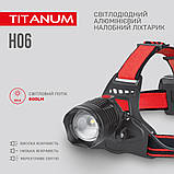 Налобний світлодіодний ліхтарик TLF-H06 TITANUM 800Lm 6500K, фото 3