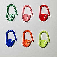 Маркери для в'язання 120 шт в пакеті 6 кольорів (кожного кольору 20 шт) (6431)