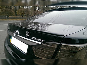 Лип спойлер для Toyota Camry 55 2014-2018 Сабля спойлер на багажник Тойота Камрі Спойлер низький на багажник