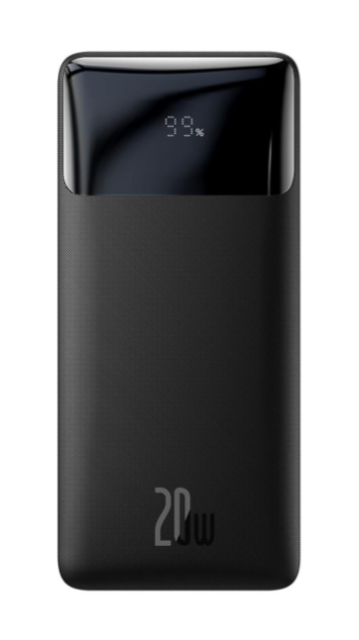 Зовнішній акумулятор (павербанк) Baseus Bipow Digital Display Powerbank 20W 30000mAh Black (PPBD050401)