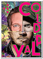 Coldplay британская рок-группа - постер