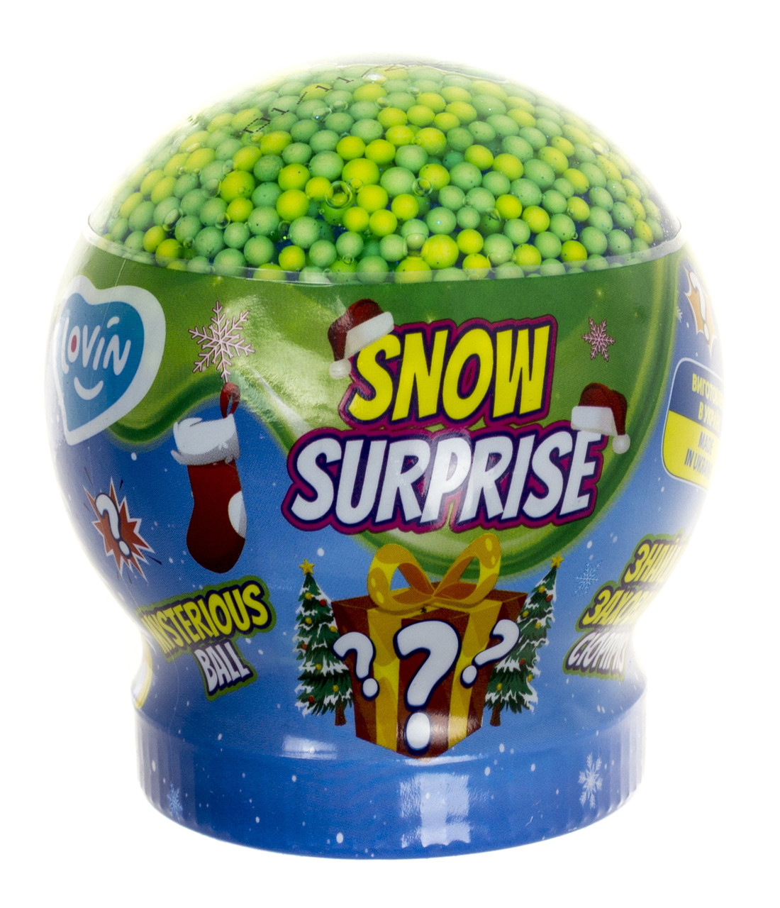 Іграшка-антистрес "Lovin" Snow Surprise 210мл №80146(20), фото 1