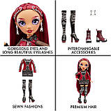УЦІНКА Лялька Rainbow High S4 Mila Berrymore Рейнбоу Хай Міла Беррімор Burgundy Red Fashion Doll 4 серія 578291, фото 6