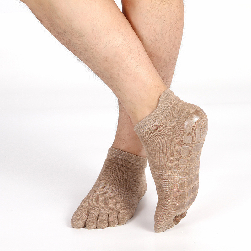Шкарпетки для Йоги YOGA Нековзні Розмір 37-43, 3 Кольори бежевий