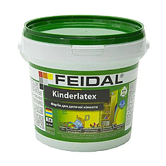 Фарба для дитячих кімнат Feidal Kinderlatex матова 1л