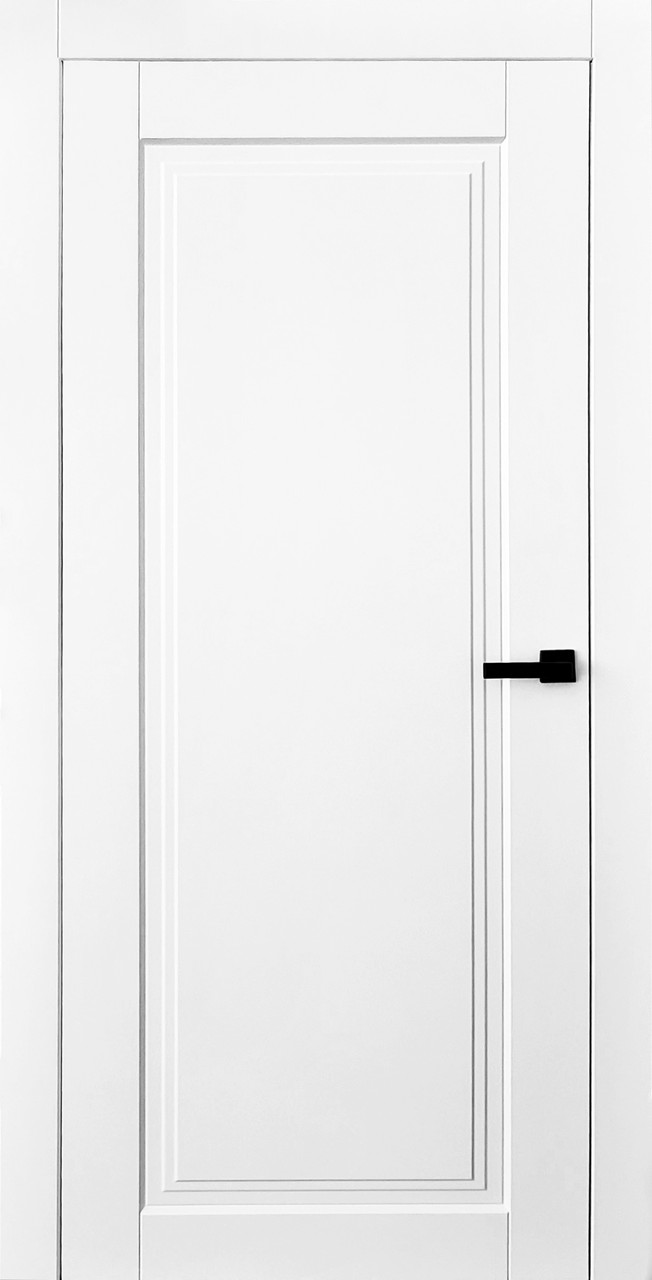 Двері міжкімнатні білі Модель Флоренція Ral 9003 полотно  Фарба  600х700х800х900х2000 мм