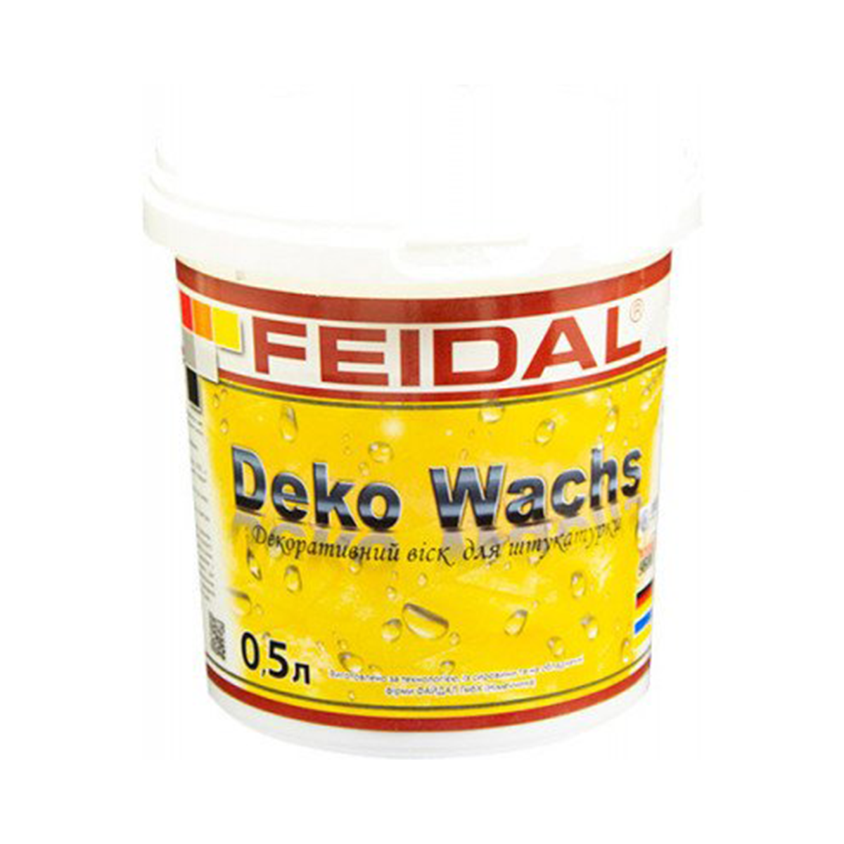 Віск для декоративних штукатурок Feidal Deko Wachs 0.5л, фото 1