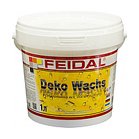 Віск для декоративних штукатурок Feidal Deko Wachs 1л